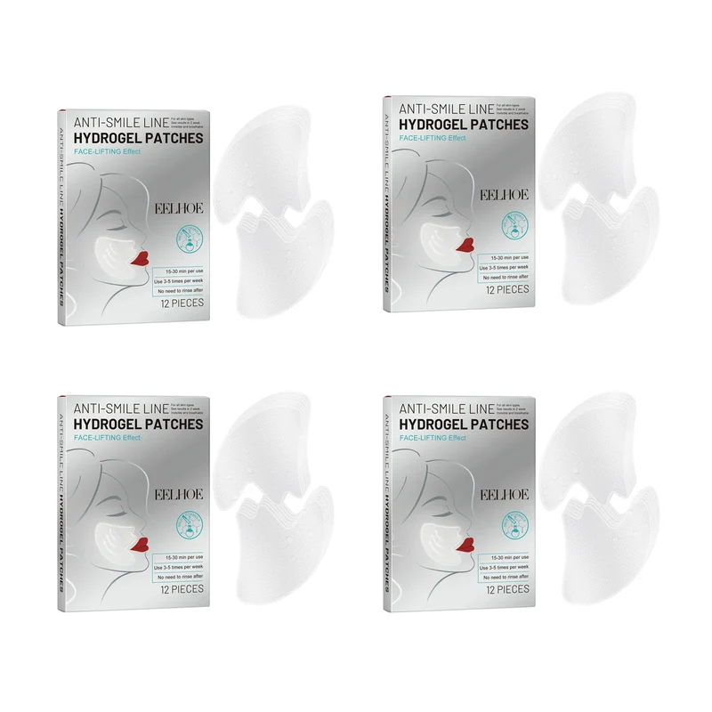 Lot de 24 Patchs HydroGel Anti-Rides du Sourire