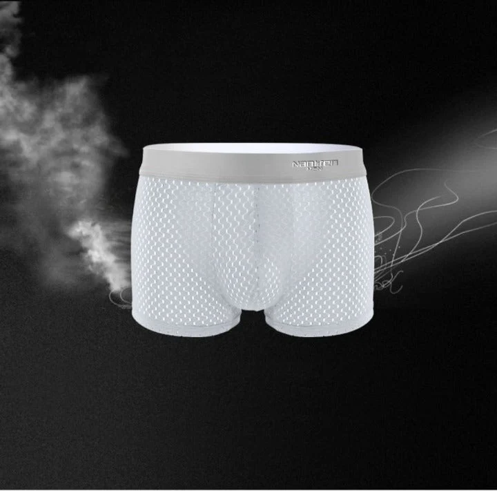 4 Boxers en Soie Glacée