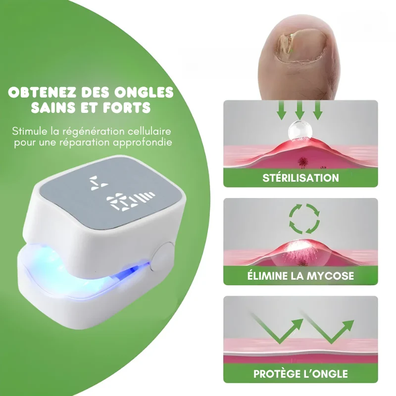 Appareil de traitement au laser pour ongles anti-mycose