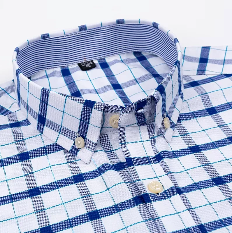 Chemises à manches courtes pour hommes - 100% coton