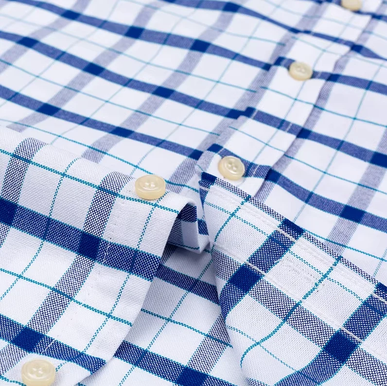 Chemises à manches courtes pour hommes - 100% coton