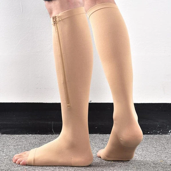 Chaussettes de Compression à Zip