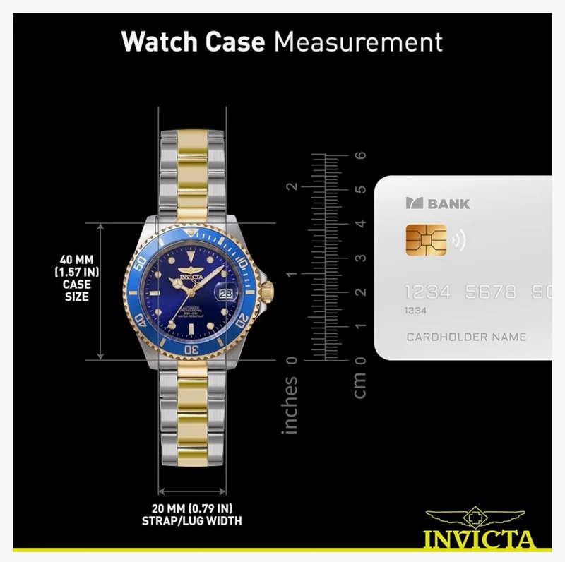 Invicta Men's Pro Diver Collection Coin-Edge Automatic Stainless Steel Watch