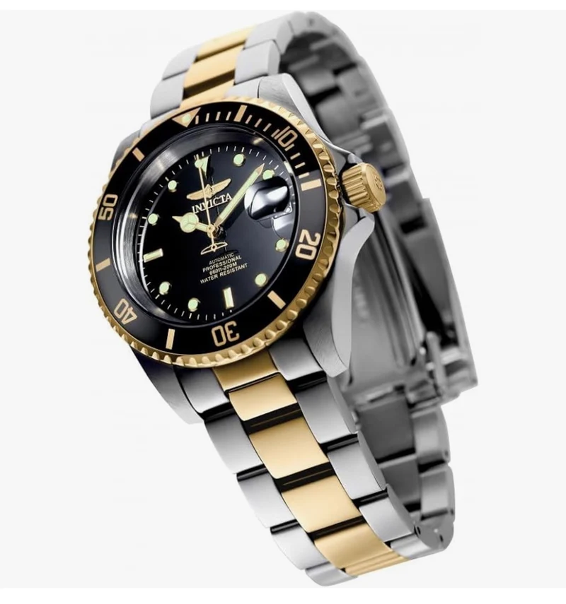 Invicta Men's Pro Diver Collection Coin-Edge Automatic Two Tone Watch