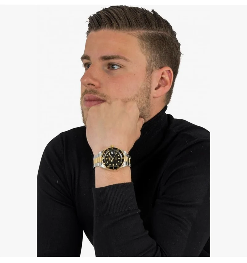 Invicta Men's Pro Diver Collection Coin-Edge Automatic Two Tone Watch