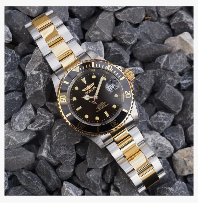 Invicta Men's Pro Diver Collection Coin-Edge Automatic Two Tone Watch