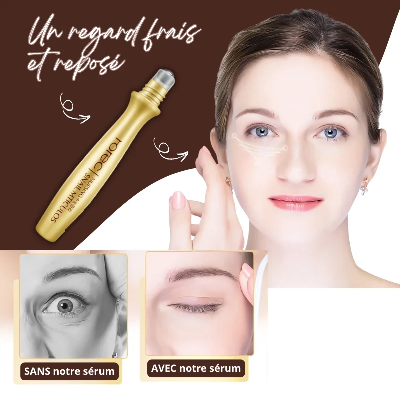 Crème pour le Visage au Collagène & Bave d'Escargot - Sérum Yeux OFFERT