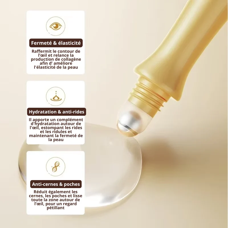 Crème pour le Visage au Collagène & Bave d'Escargot - Sérum Yeux OFFERT