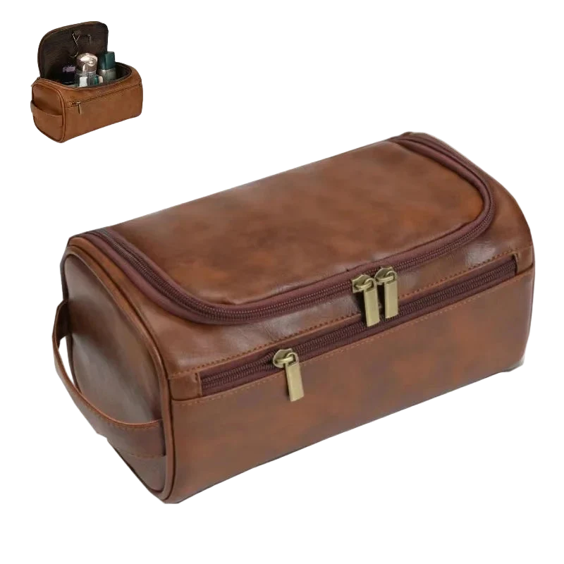 Trousse de Toilette Suspendue – Style Vintage & Pratique