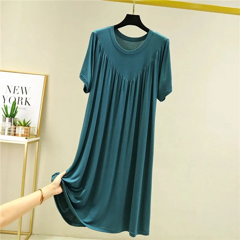 Robe de Nuit Grande Taille en Modal Doux