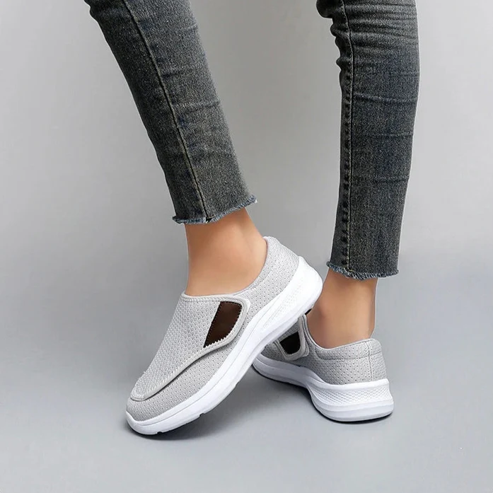 Baskets Orthopédiques Réglables Confort Total Pieds Larges