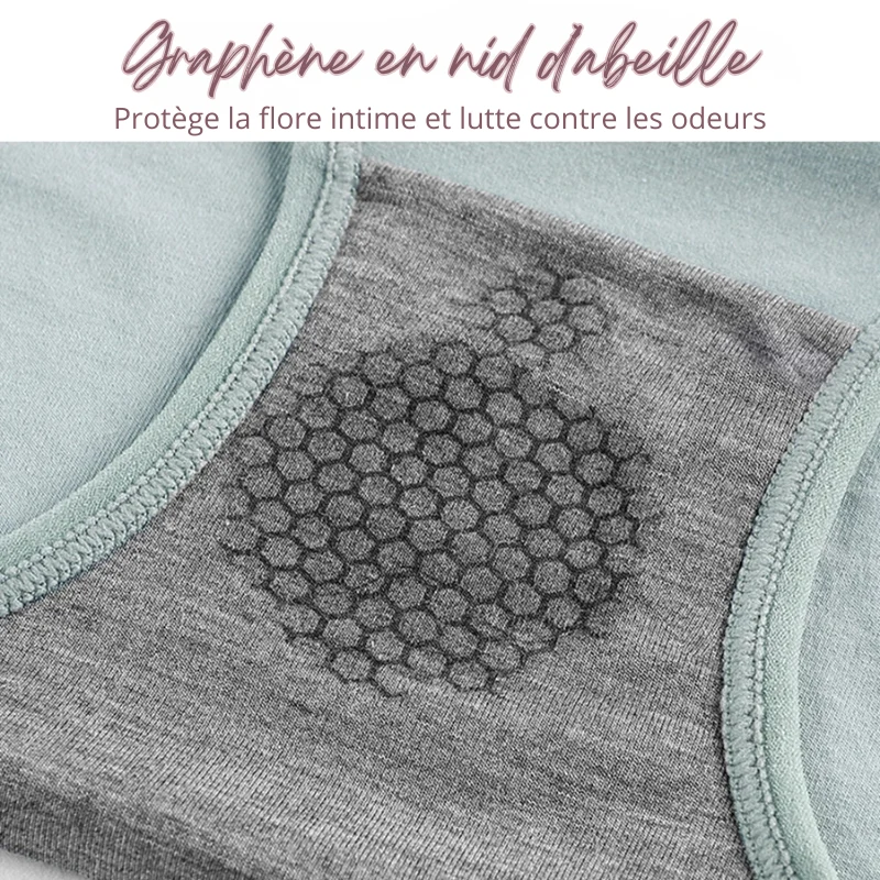 Lot de 5 Culottes Taille en Coton - Ventre Plat & Push-up Fessier