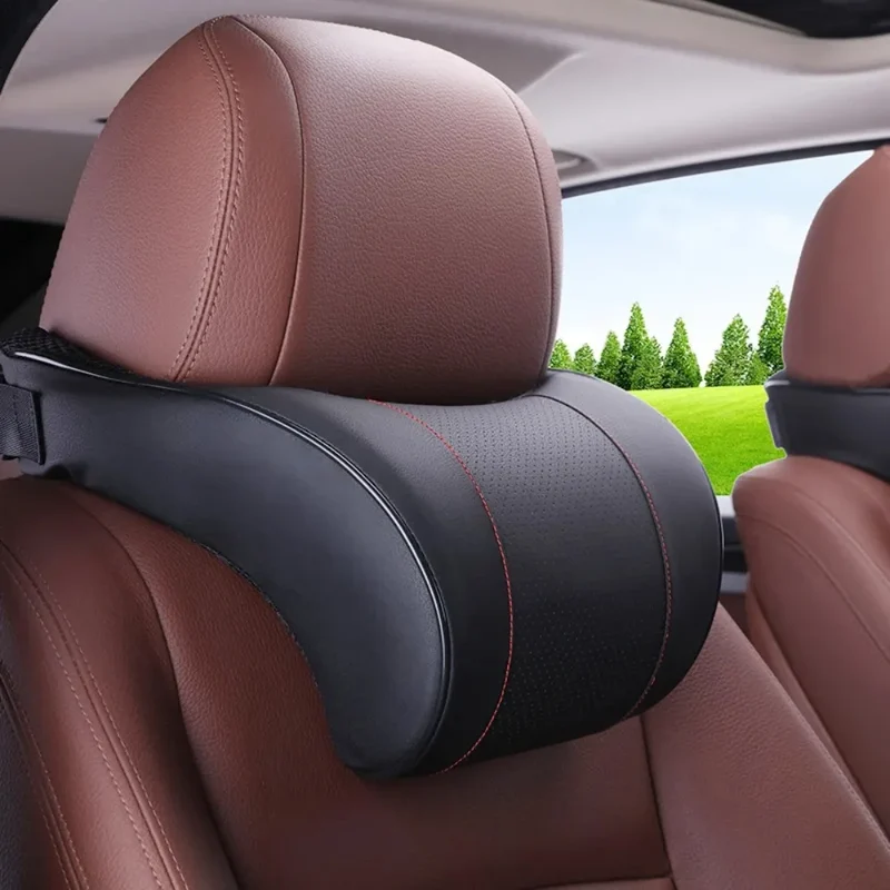Coussin Appui-Tête Voiture – Mousse à Mémoire de Forme