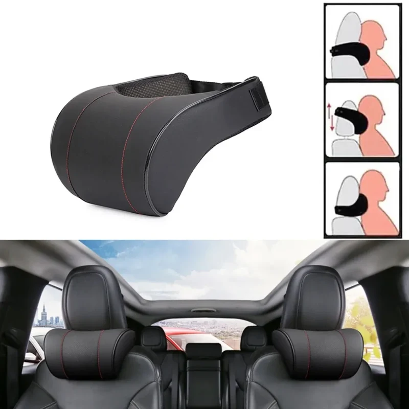 Coussin Appui-Tête Voiture – Mousse à Mémoire de Forme