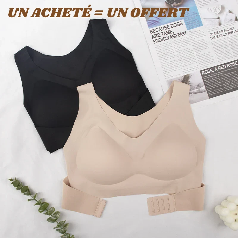 Soutien-gorge Correcteur de Posture Sans Couture & Sans Armatures - 1 OFFERT