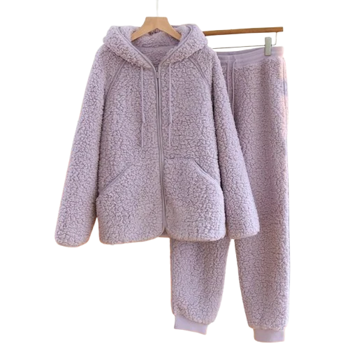 BEARY - Ensemble d'intérieur Chaud & Doux en Flanelle