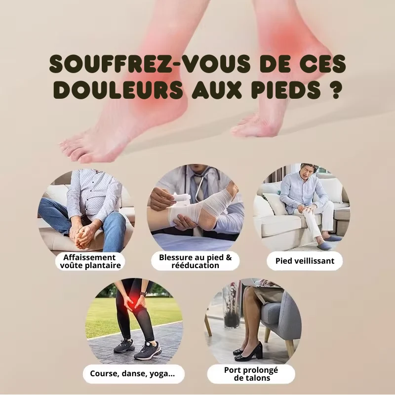 Rouleau Acupression de Massage Plantaire