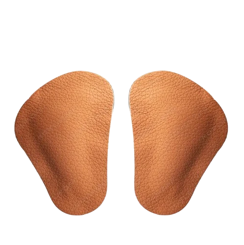 2 paires de Coussinets Voûte Plantaire en Cuir – Ultra Confort