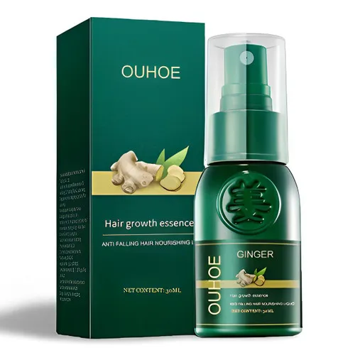 Sérum Capillaire au Gingembre Contre la Perte de Cheveux