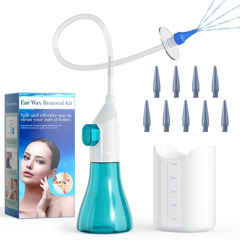 Kit Complet de Lavage Auriculaire – 10 Embouts