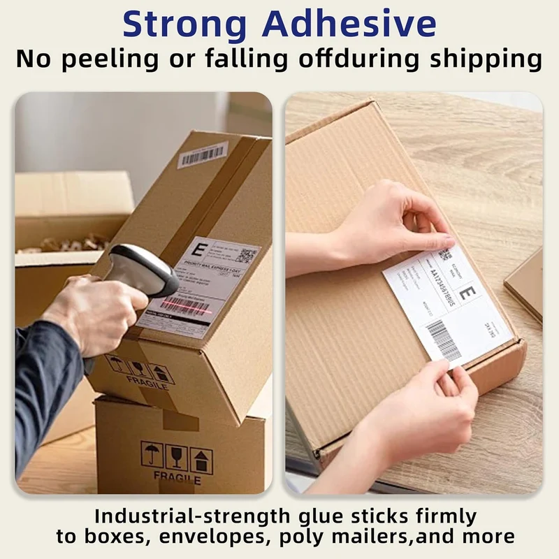 4x6" Shipping Labels Thermal Printer Stickers - (10000 Sheets)
