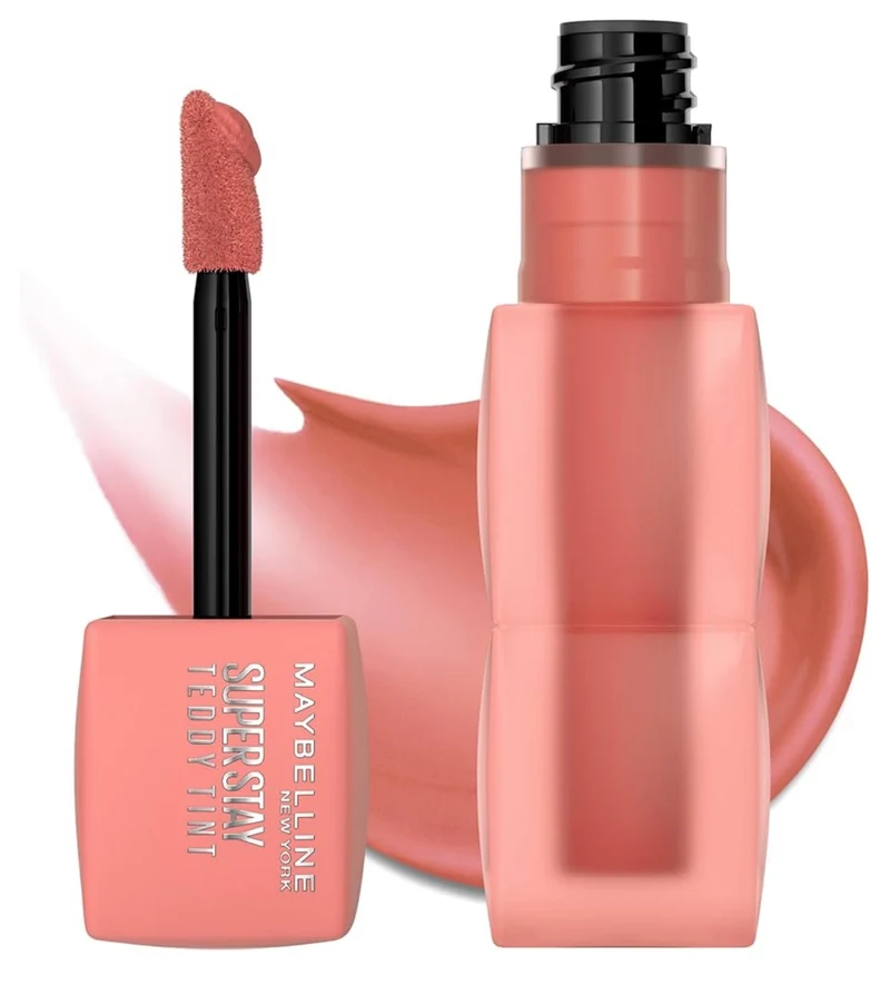 MAYBELLINE Super Stay Teddy Lip Tint, Long Lasting Matte Lipstick for Up To 12HR Wear - (Endgame) 1 ct