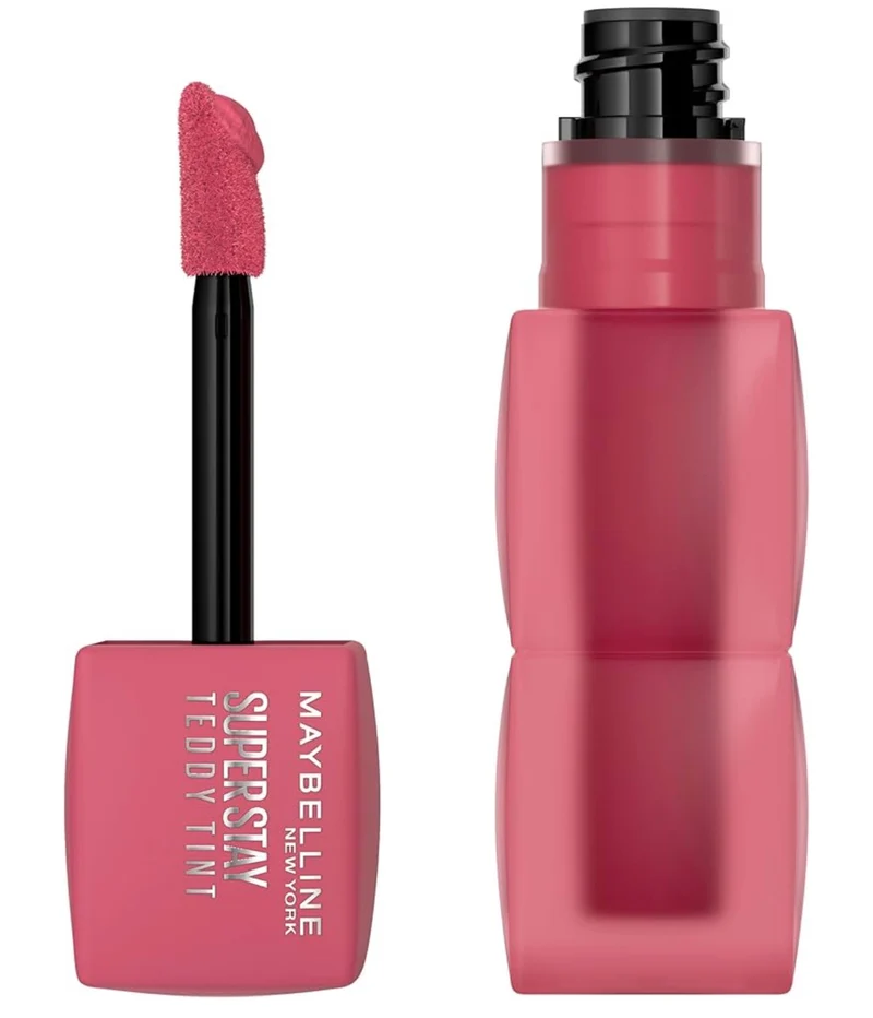MAYBELLINE Super Stay Teddy Lip Tint, Long Lasting Matte Lipstick For Up To 12HR Wear - (Endgame) 1 ct