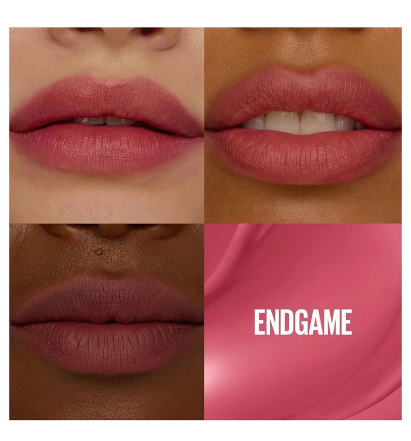 MAYBELLINE Super Stay Teddy Lip Tint, Long Lasting Matte Lipstick For Up To 12HR Wear - (Endgame) 1 ct
