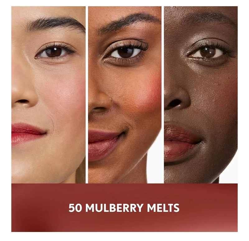 COVERGIRL Clean Fresh Jelly Water Tint, Lip & Cheek Tint, Transfer-Proof, Hydrating - 50 Mulberry Melts - (Mahogany)