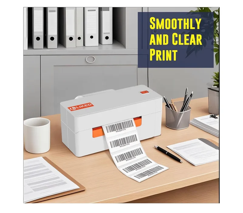 2.25 x 0.75" Direct Thermal Labels, Permanent Adhesive Address Barcode Label (1 Roll 1700 Labels)