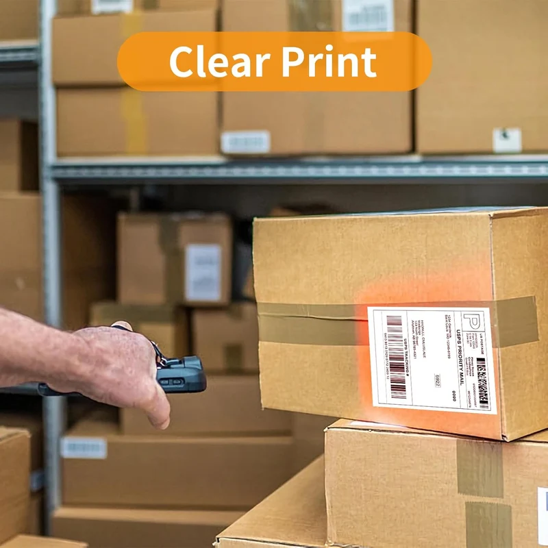 4x6" Shipping Labels Thermal Printer Stickers - (250 Sheets)