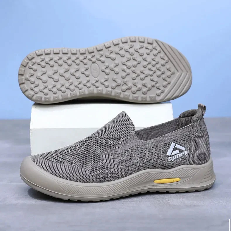 Slip-On Confort Quotidien – Semelle Amorti Flexible - Homme