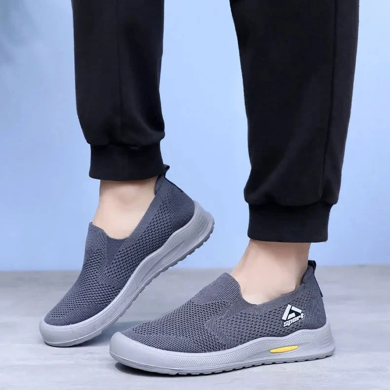 Slip-On Confort Quotidien – Semelle Amorti Flexible - Homme