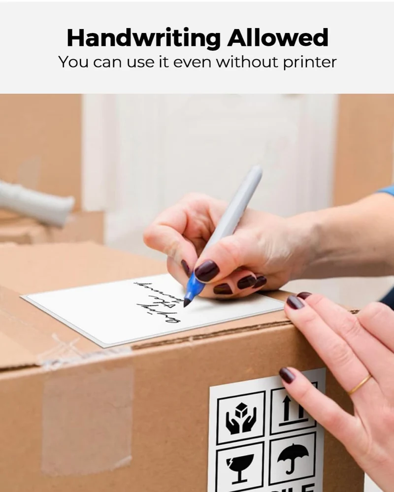 Thermal Shipping Labels, 4x6” for Thermal Printer, 1000 Sheets- (2 Rolls) - Commercial Grade