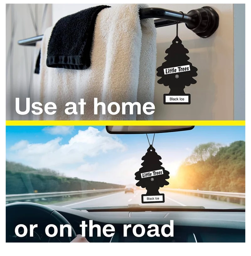 LITTLE TREES Car Air Freshener | Hanging Tree Provides Long Lasting Scent for Auto and Home - (Be Kind)