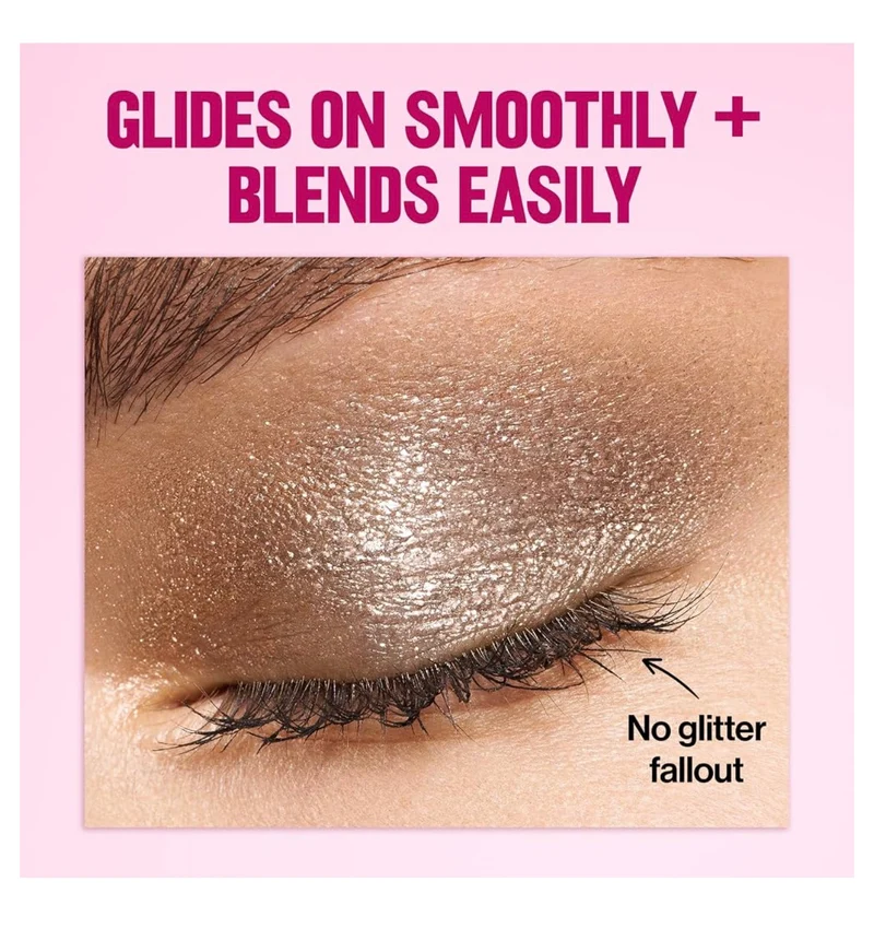 REVLON Glimmer Liquid Shadow, Smudge-Proof Shimmer Eyeshadow Makeup, Long Lasting, High Pigment - (203 Spaced Out)