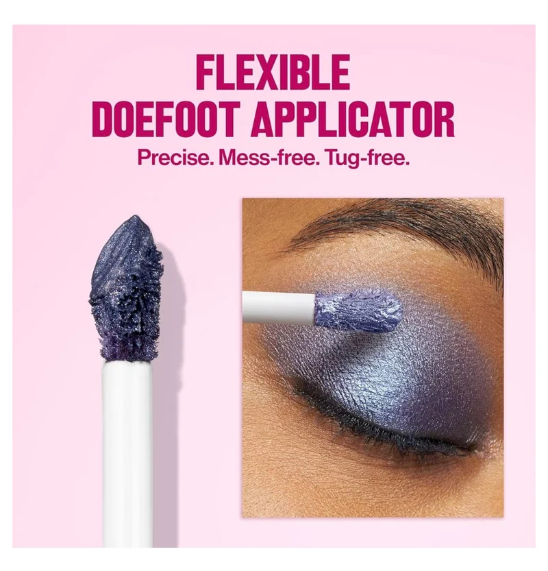 REVLON Glimmer Liquid Shadow, Smudge-Proof Shimmer Eyeshadow Makeup, Long Lasting, High Pigment - (203 Spaced Out)