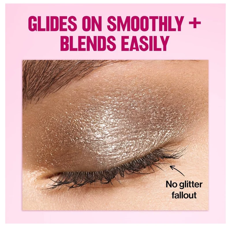 REVLON Glimmer Liquid Shadow, Smudge-Proof Shimmer Eyeshadow Makeup, Long Lasting, High Pigment - (207 Once in a Blue Moon)