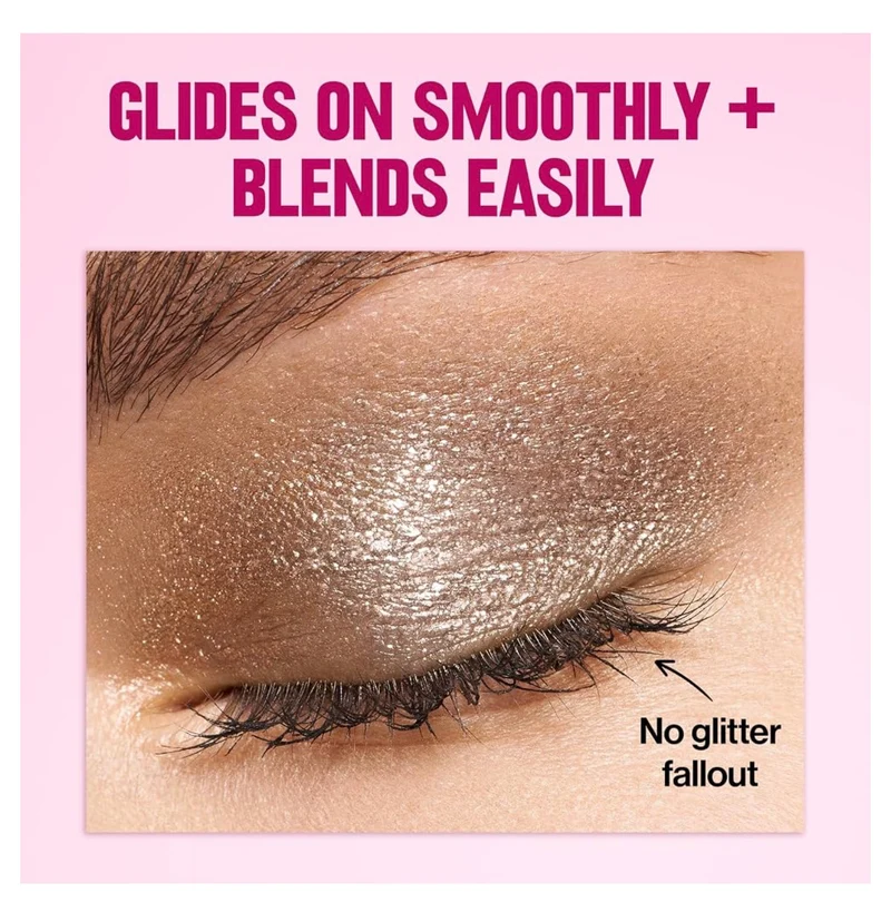 REVLON Glimmer Liquid Shadow, Smudge-Proof Shimmer Eyeshadow Makeup, Long Lasting, High Pigment - (201 On Cloud Shine)