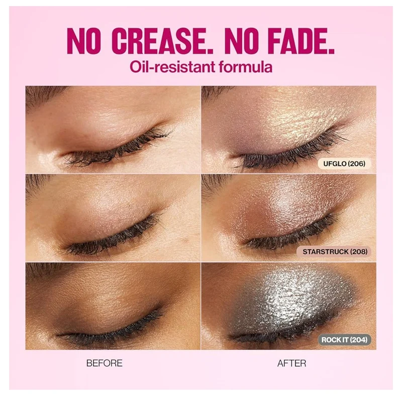 REVLON Glimmer Liquid Shadow, Smudge-Proof Shimmer Eyeshadow Makeup, Long Lasting, High Pigment - (201 On Cloud Shine)