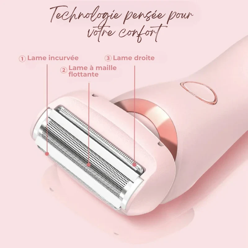 Épilateur 2 en 1 Doux Corps Complet Wet & Dry