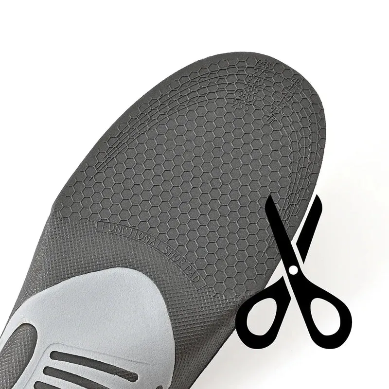 Semelles Orthopédiques Gel 3D Soutien Intégral
