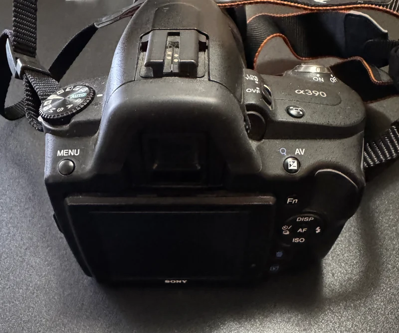 Sony Alpha DSLR Camera Full Kit 18-55mm Lens A-Mount Digital SLR Black