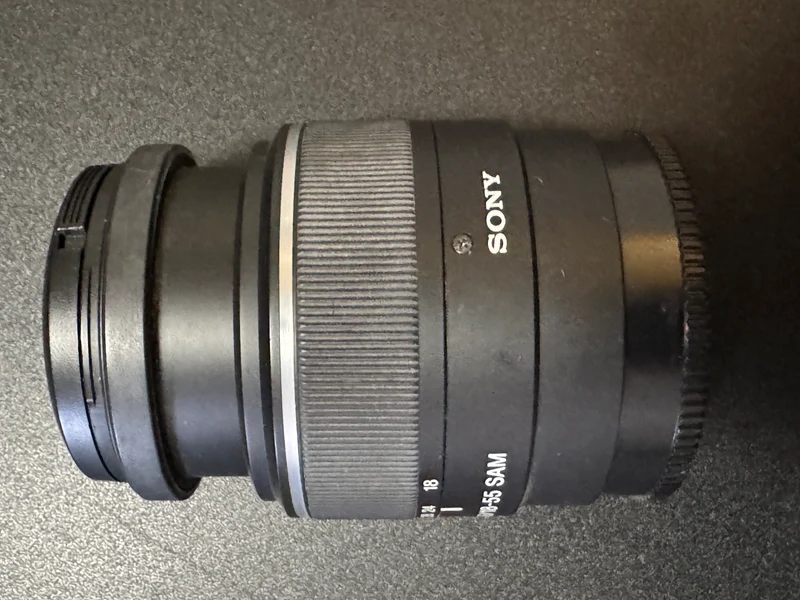 Sony Alpha DSLR Camera Full Kit 18-55mm Lens A-Mount Digital SLR Black