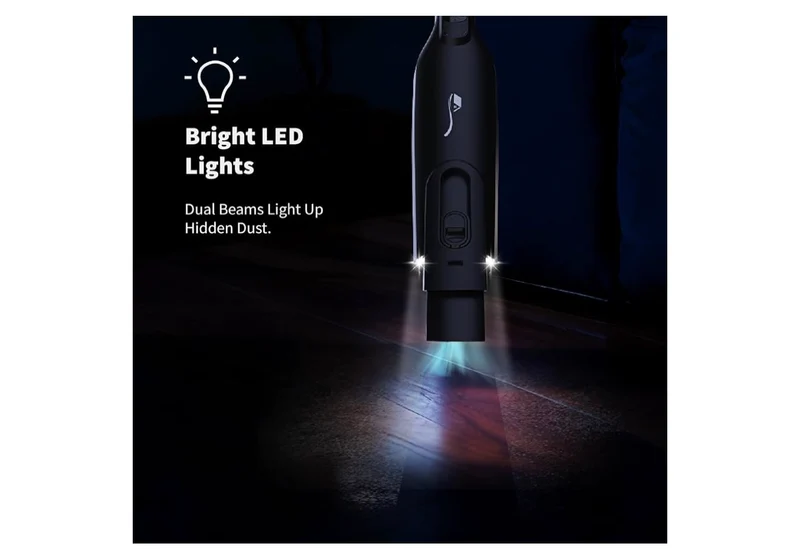 Cordless Handheld Vacuum, Lightweight Portable Hand Vacuum Cleaner with LED Light,Rechargeable Hand Held Vacuum with One-Touch Empty, Powerful Suction for Office, Home,Car, Raven