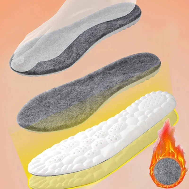 Semelles Orthopédiques 4D & Thermiques en Laine