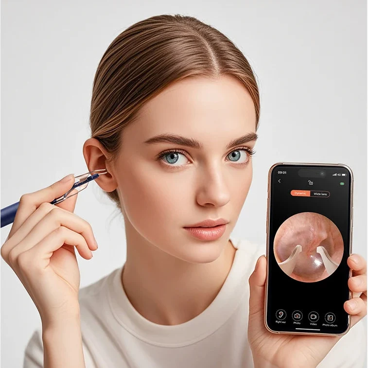 Nettoyeur 2 en 1 Oreilles & Nasal Connecté Intelligent