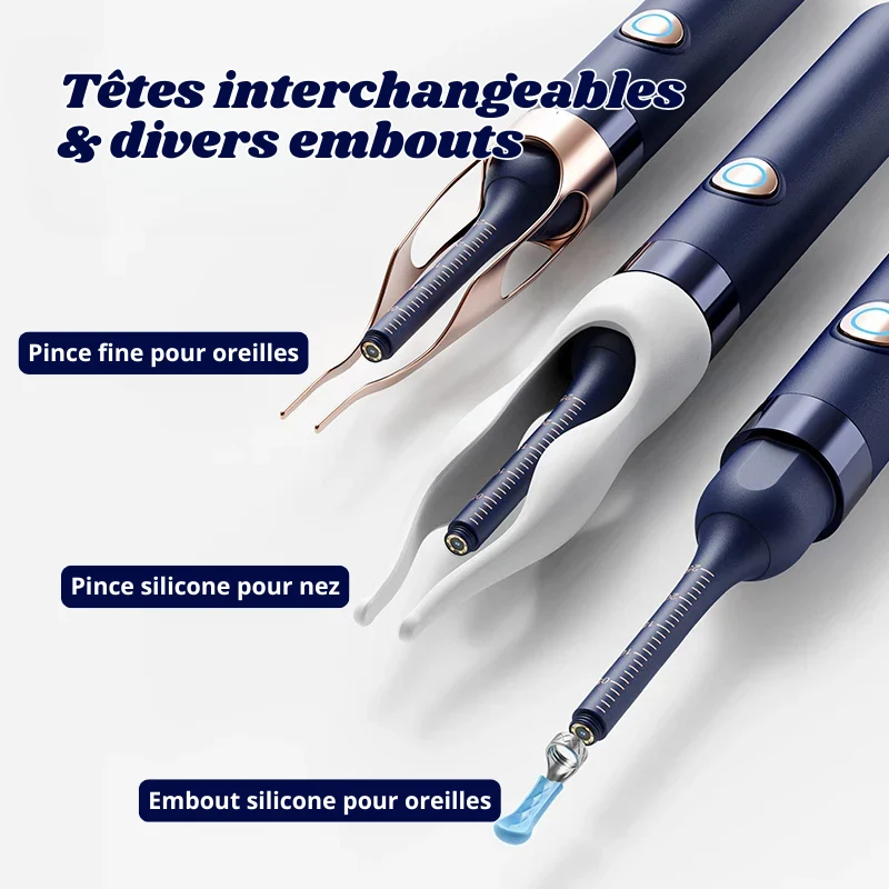 Nettoyeur 2 en 1 Oreilles & Nasal Connecté Intelligent