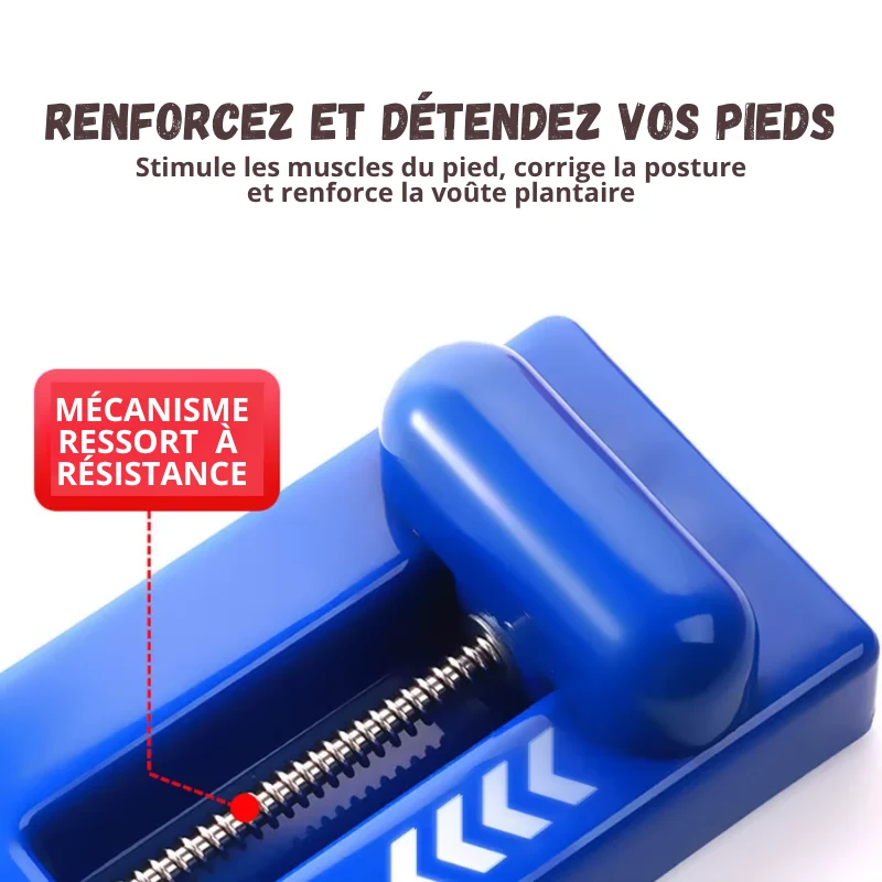 Entraîneur Voûte Plantaire Antidérapant - Soulage Douleurs
