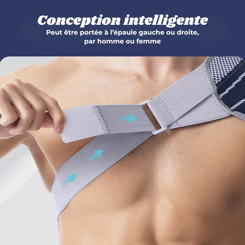 Attelle de Compression Soutien Épaule Réglable